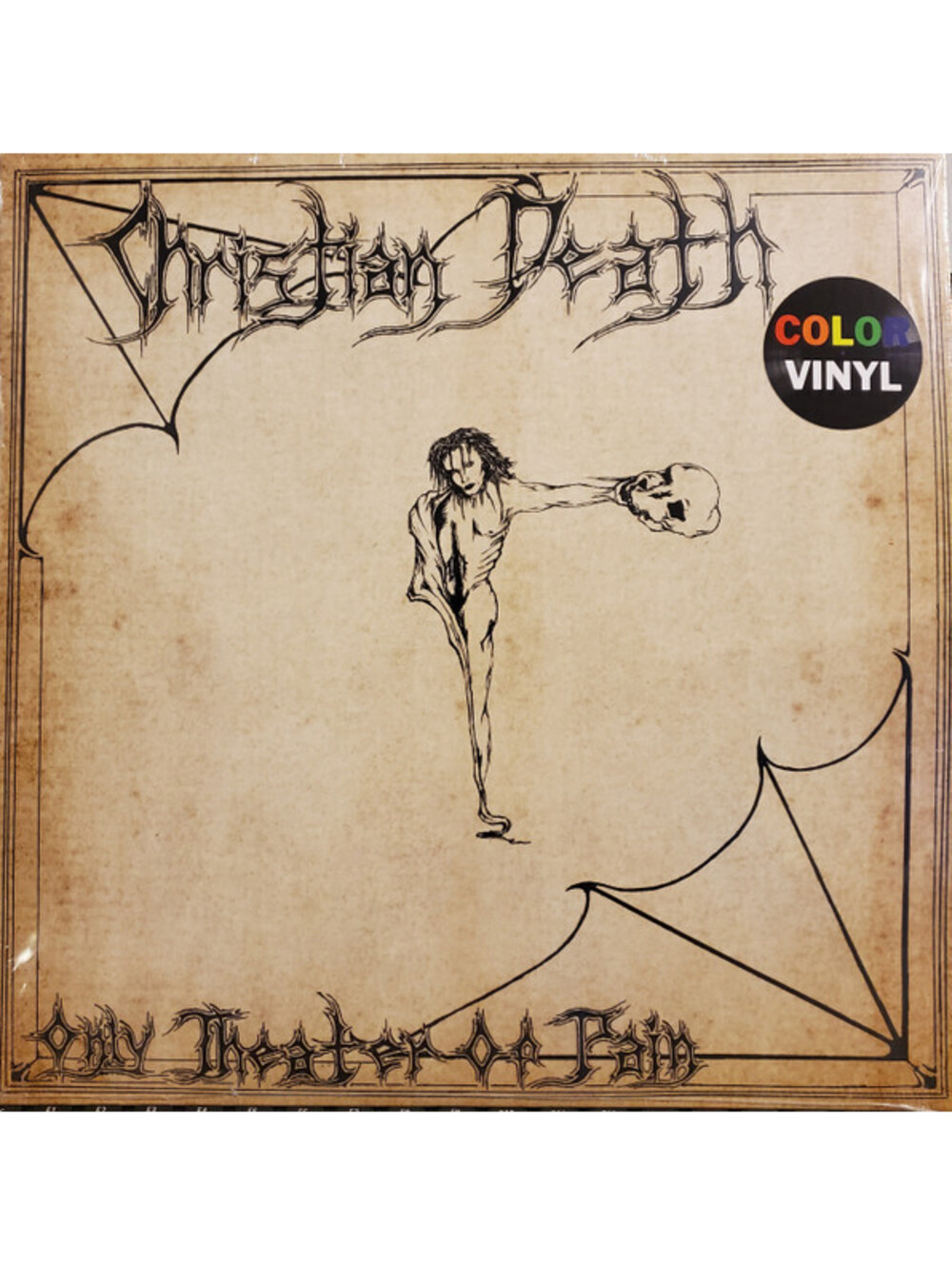 CHRISTIAN DEATH - ONLY THEATER OF PAIN LP VINYL RECORD (RED) goth punk deathrock